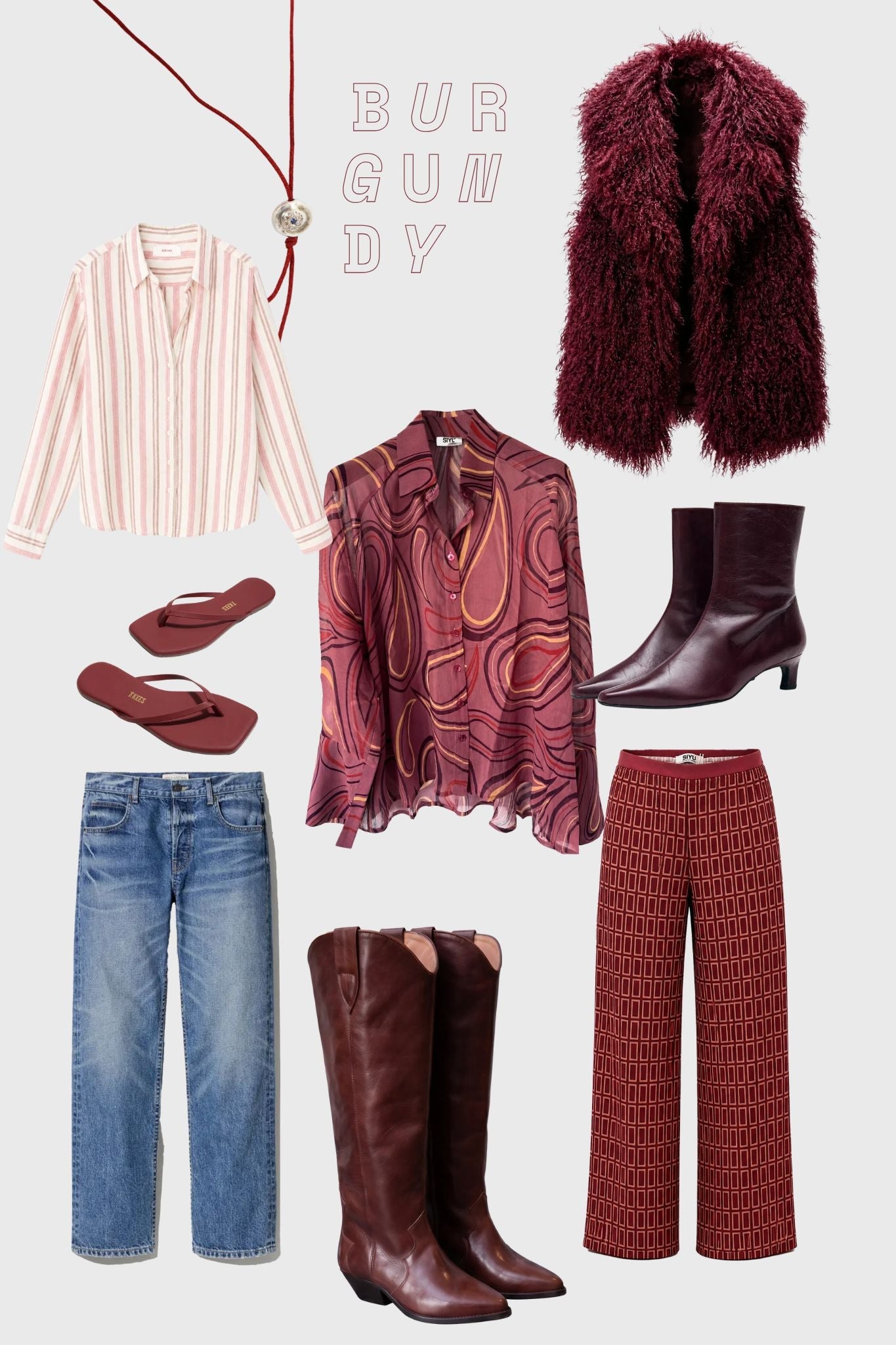 Burgundy Mood - Die Trendfarbe der Saison