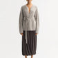Cardigan Brushed in Greige