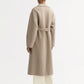 Coat Long in Dark Sand
