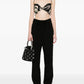 Honey in Black trousers