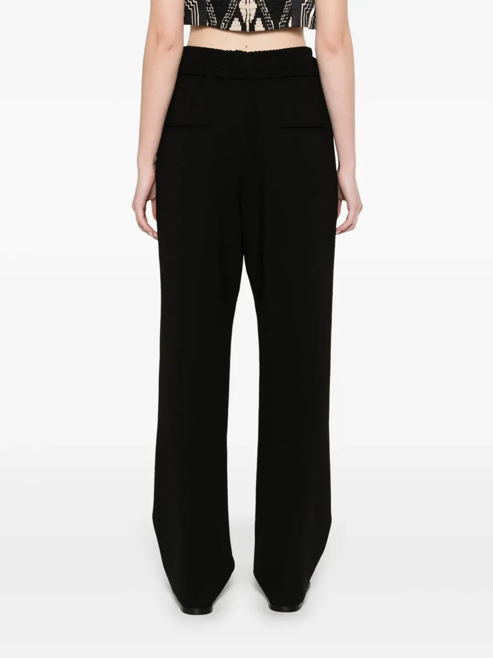 Honey in Black trousers