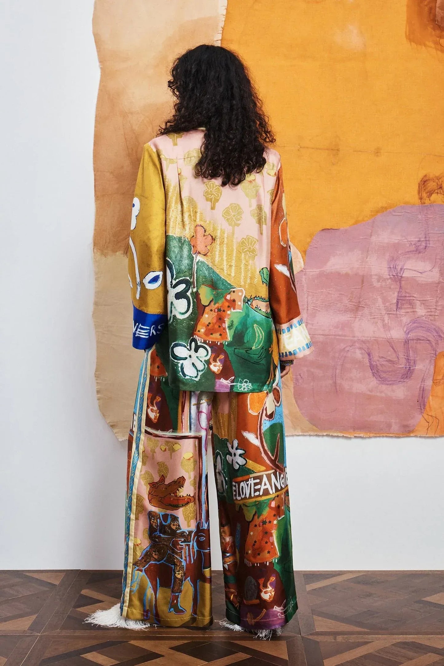 Hose Mlak Silk in Multi