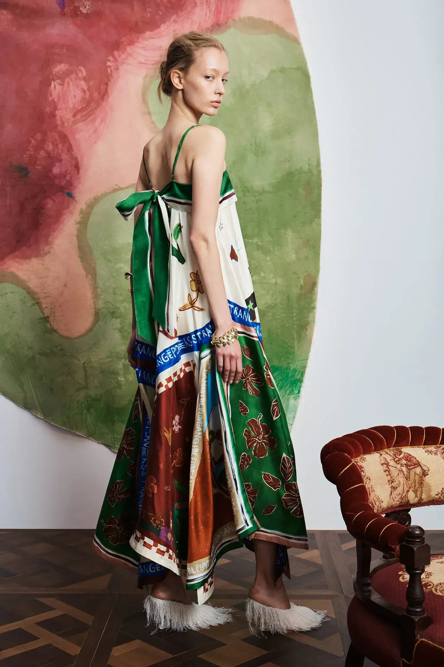 Kleid Tangible Love Silk in Multi