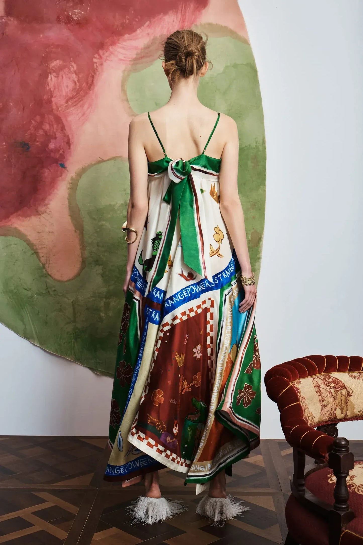 Kleid Tangible Love Silk in Multi