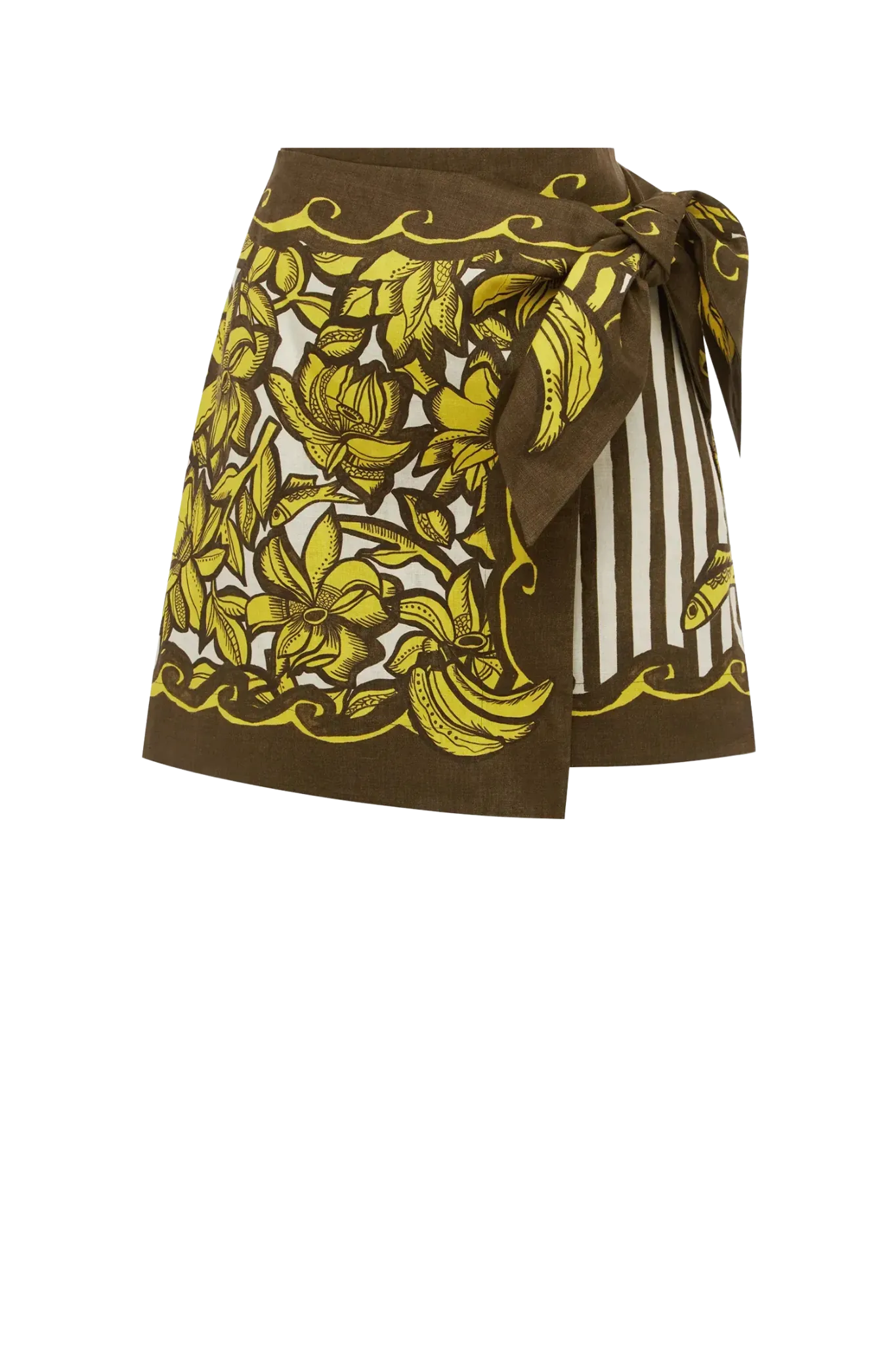Sarong Mona Skirt in Yellow