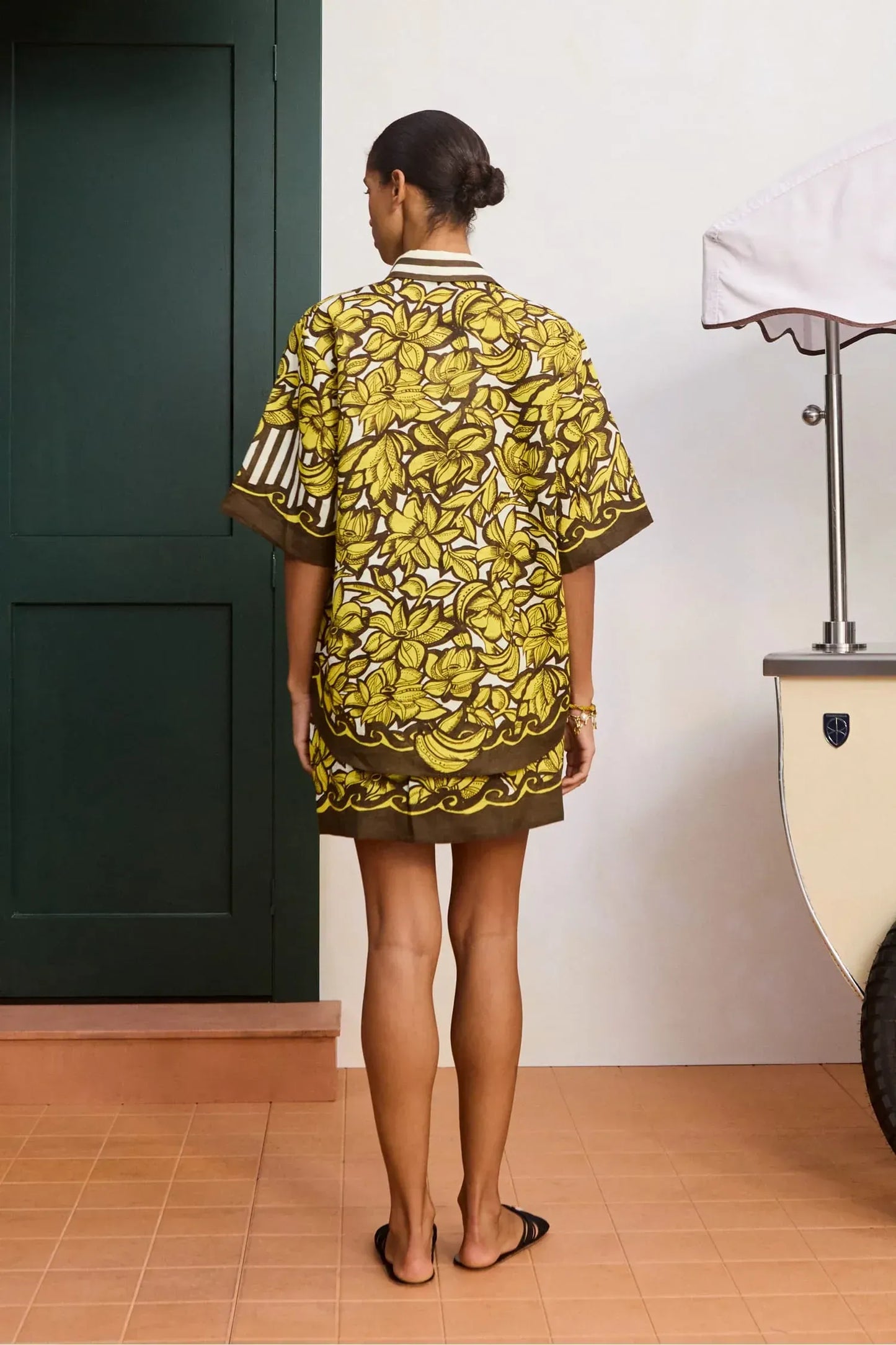 Sarong Mona Skirt in Yellow