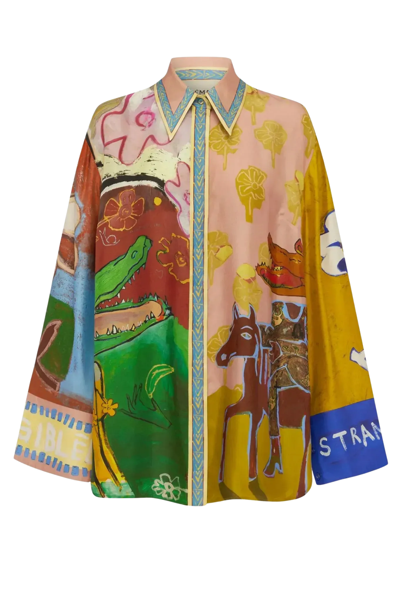 Shirt Mlak Silk in Multi