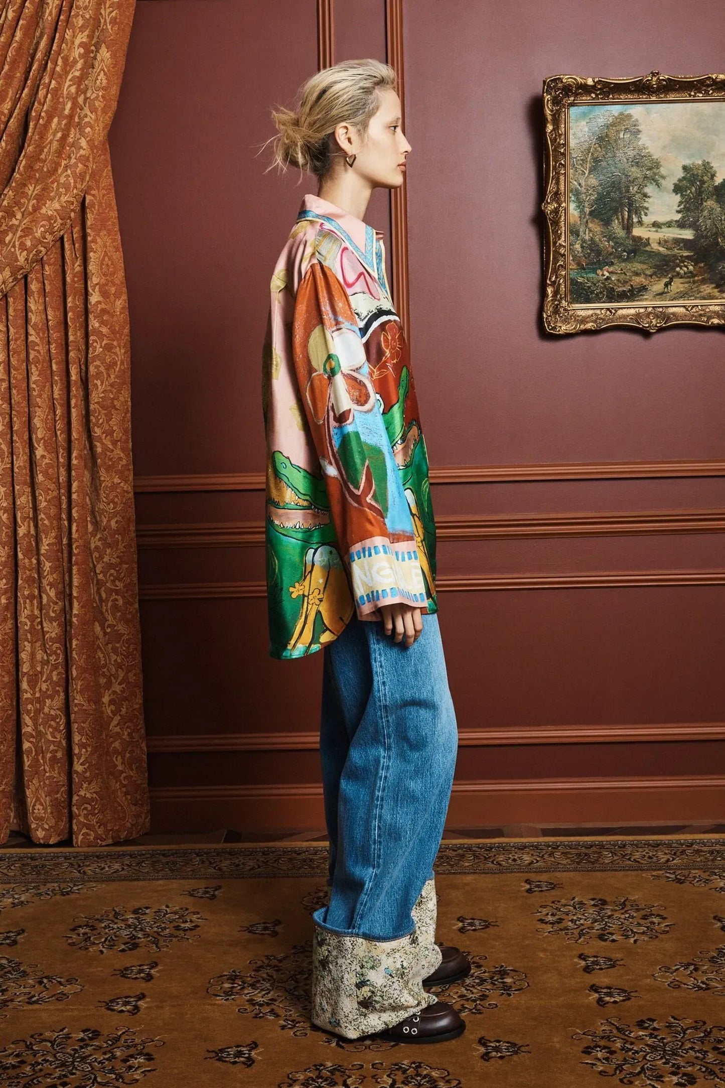 Shirt Mlak Silk in Multi