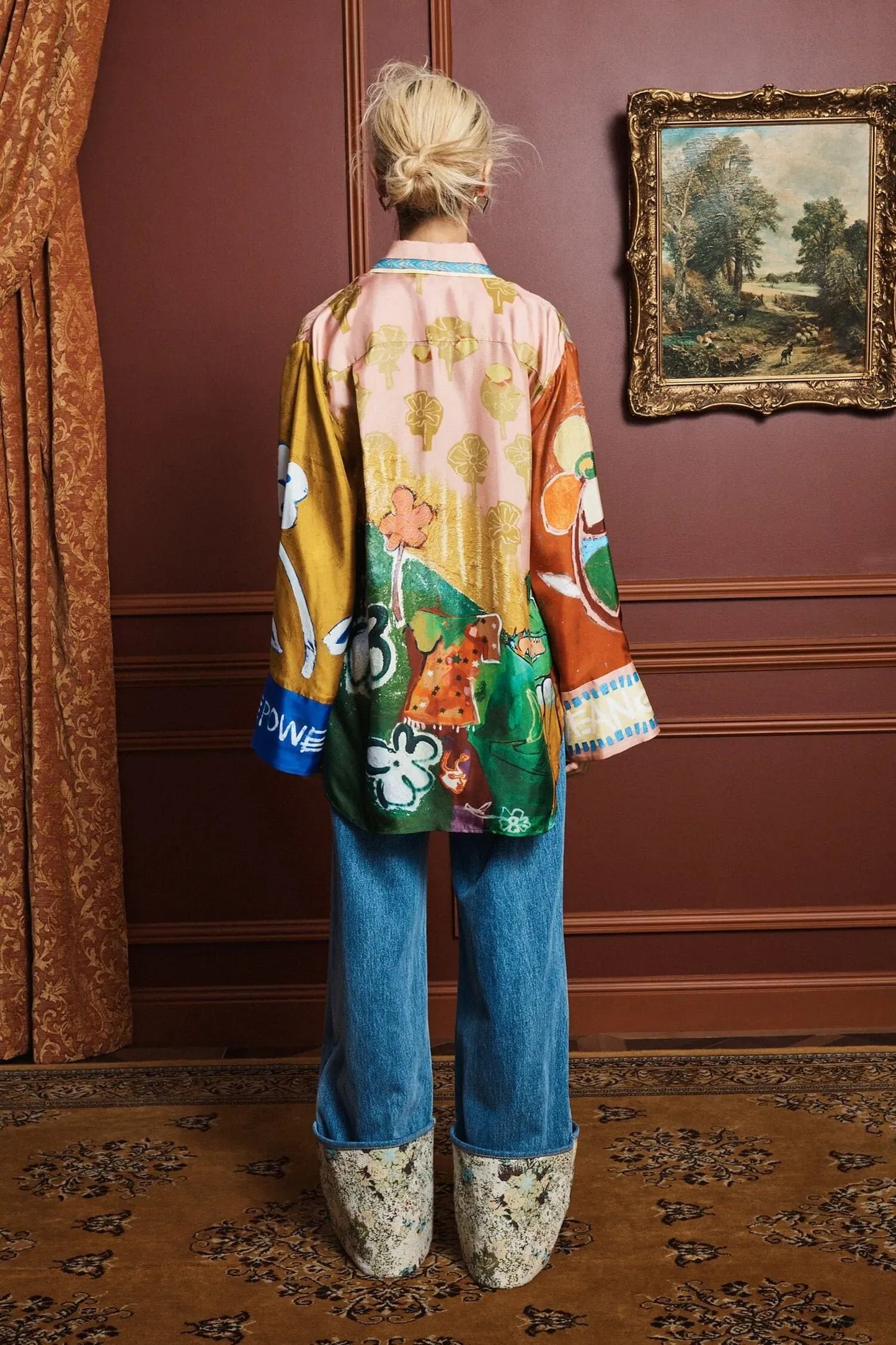 Shirt Mlak Silk in Multi