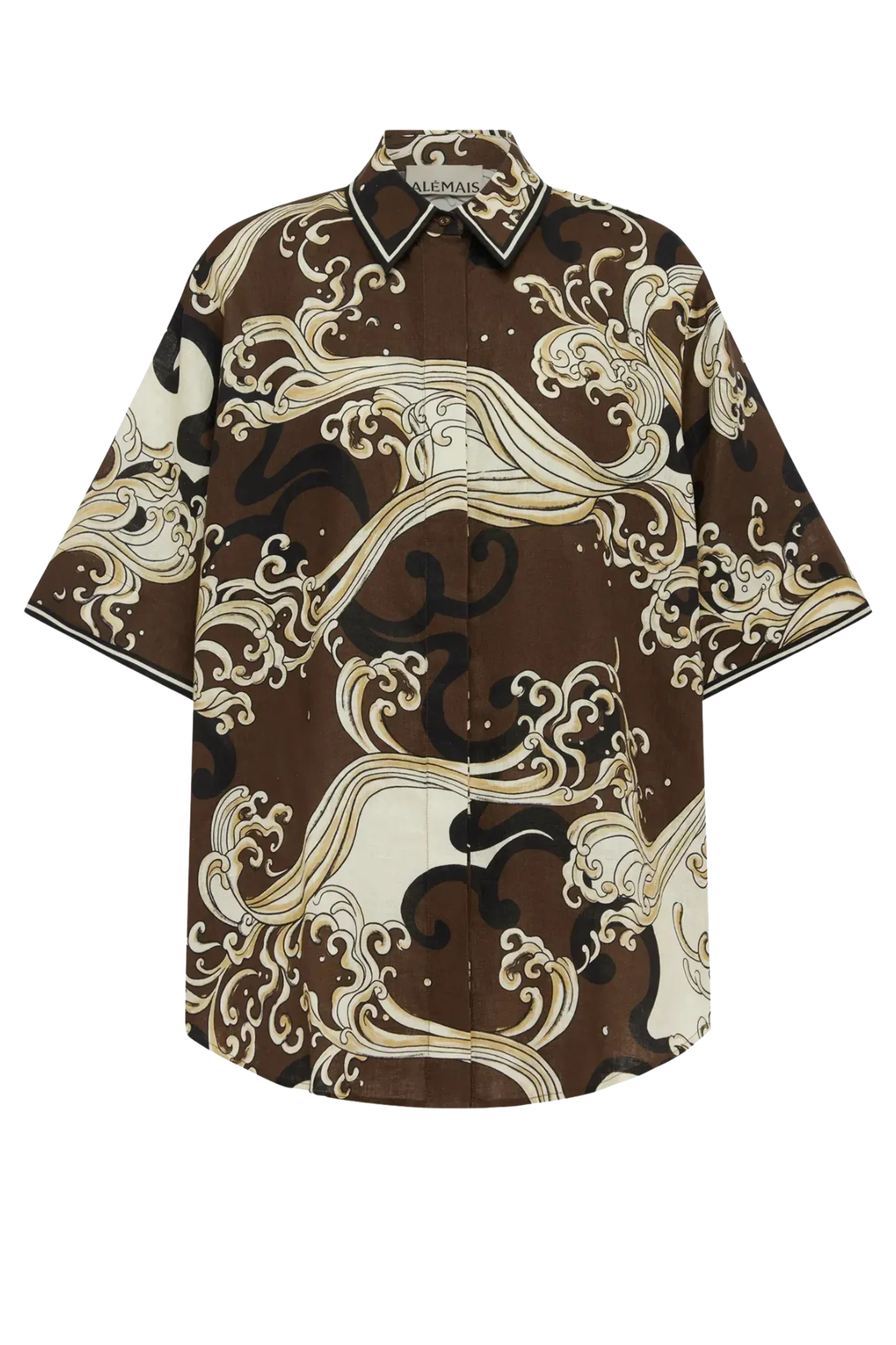 Shirt Otis in Chocolate