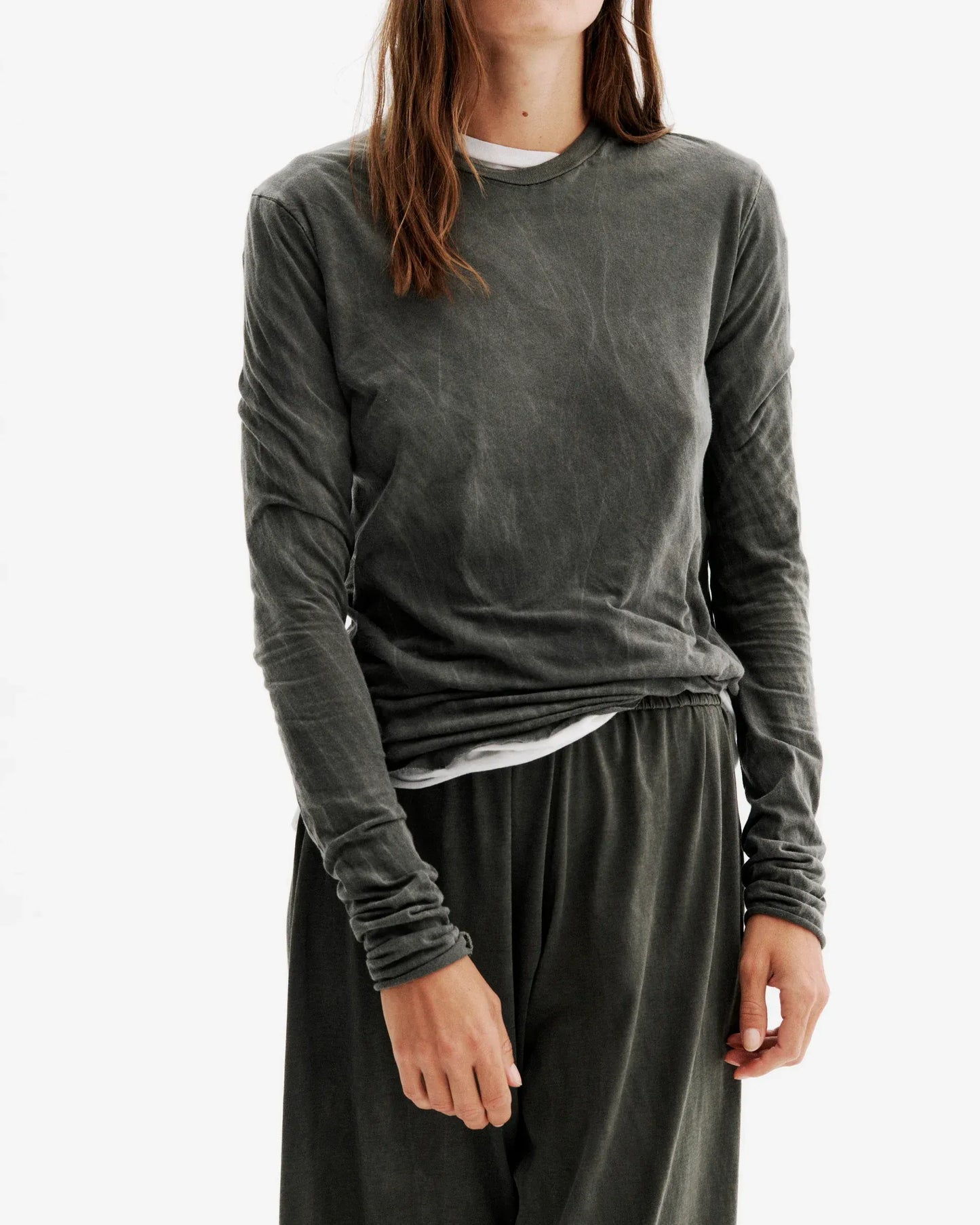 Longsleeve Stella in Army Green