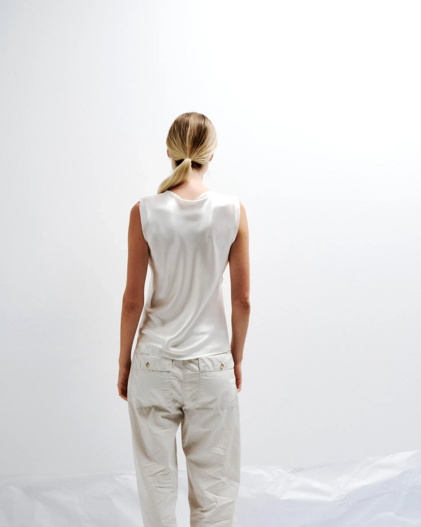Tank Top Carine in Off-White
