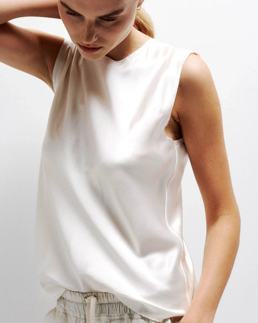 Tank Top Carine in Off-White