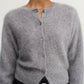 Cardigan Coco Brushed in Grey