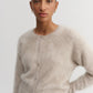 Cardigan Coco Brushed in Taupe