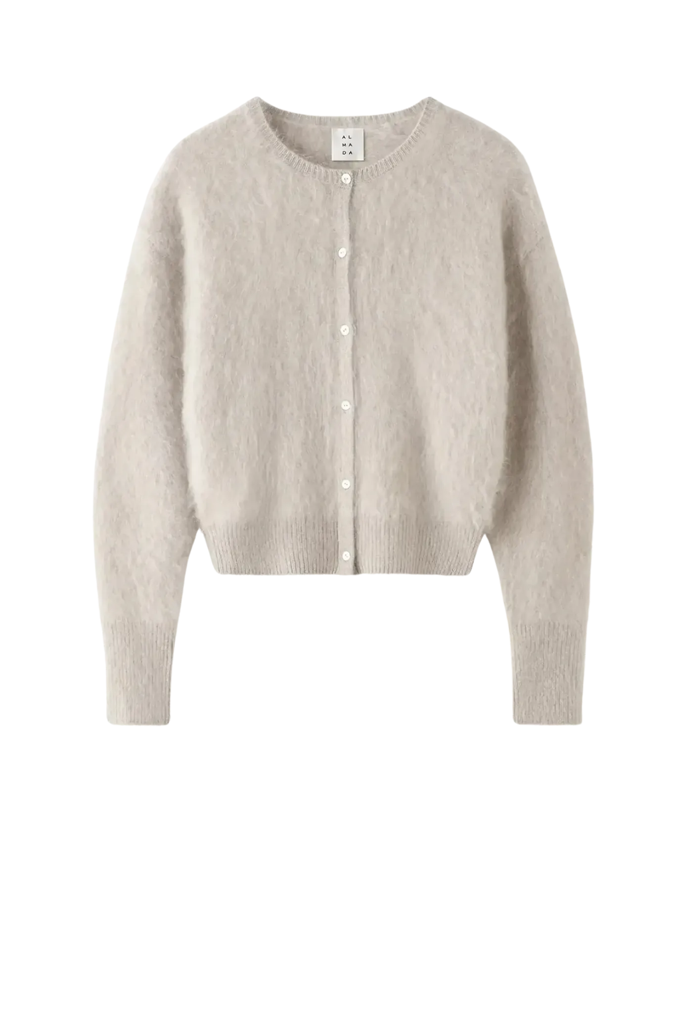 Cardigan Coco Brushed in Taupe