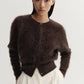 Cardigan Coco Brushed in Choco