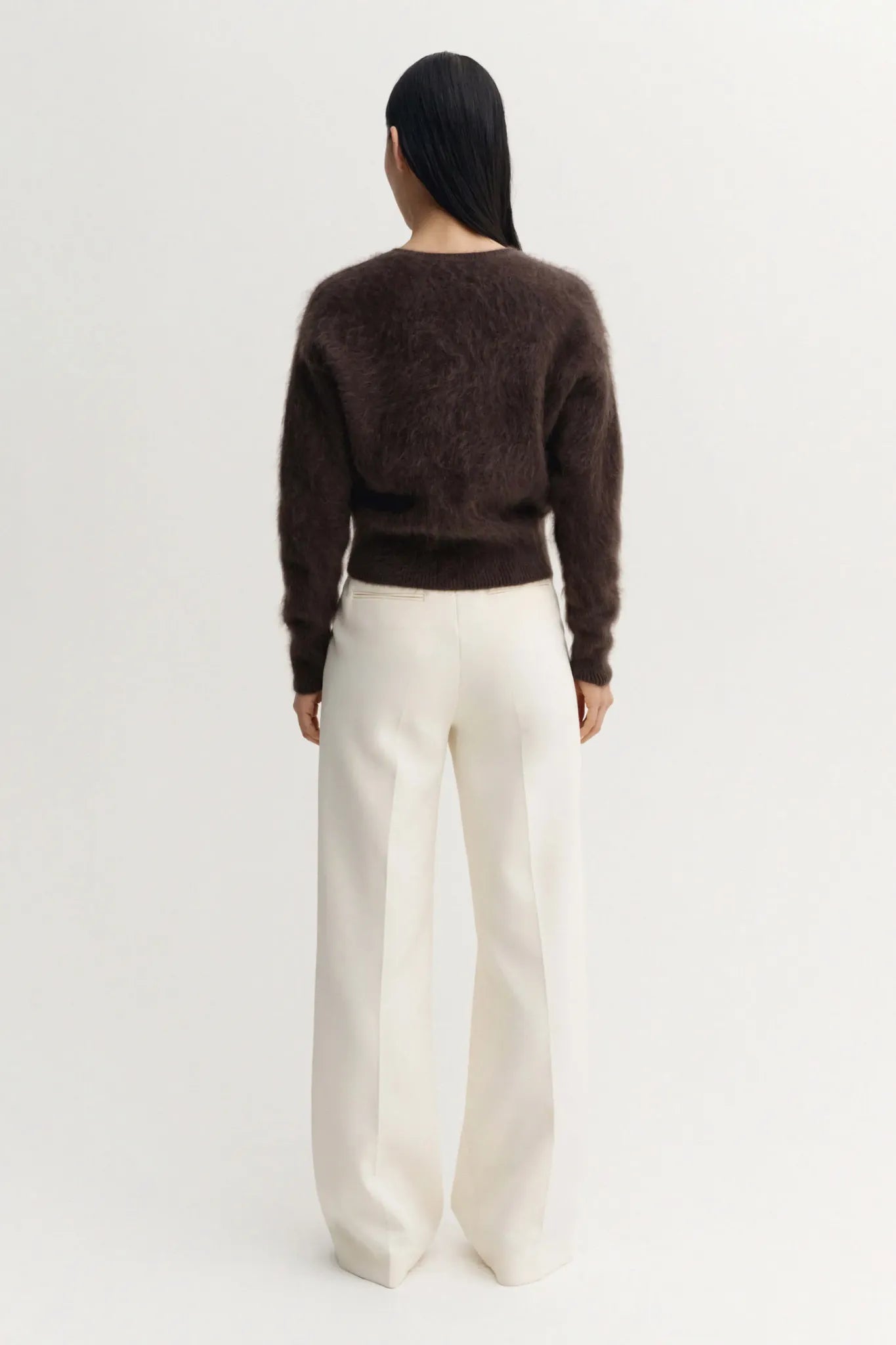 Cardigan Coco Brushed in Choco