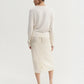 Cardigan Hayla in Cream White
