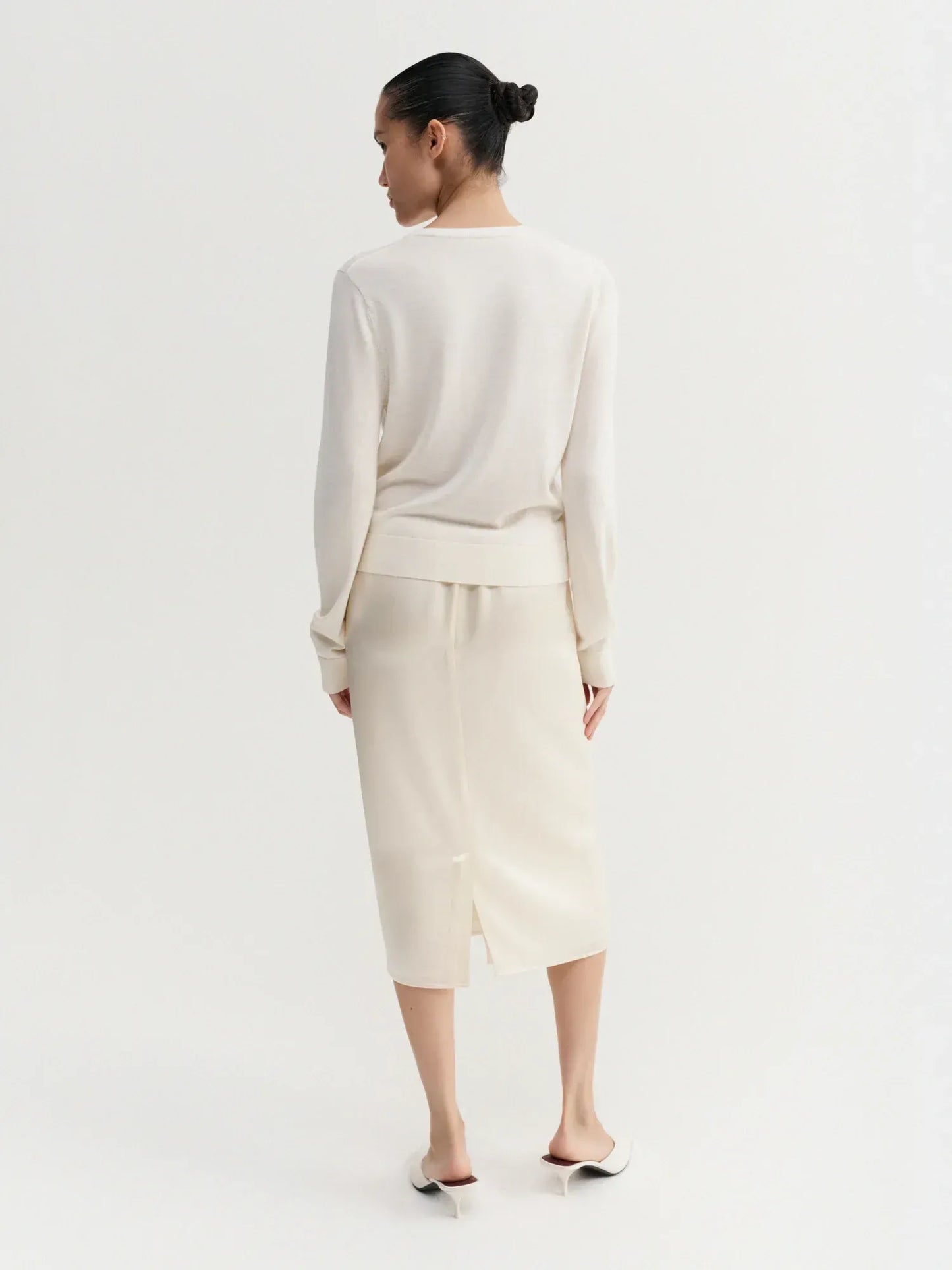 Cardigan Hayla in Cream White