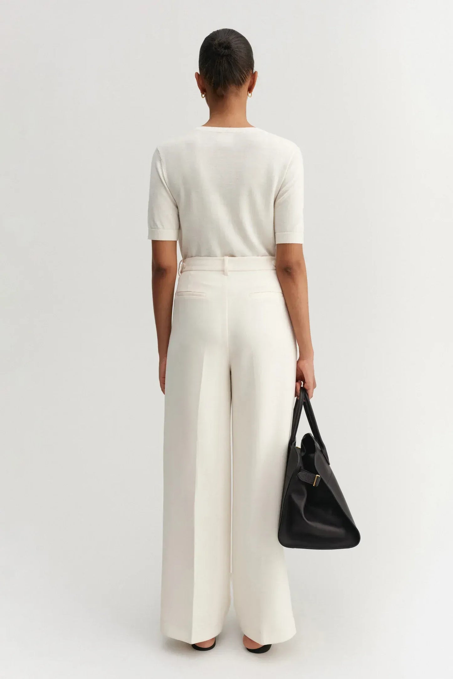 Hose Bella in Cream White