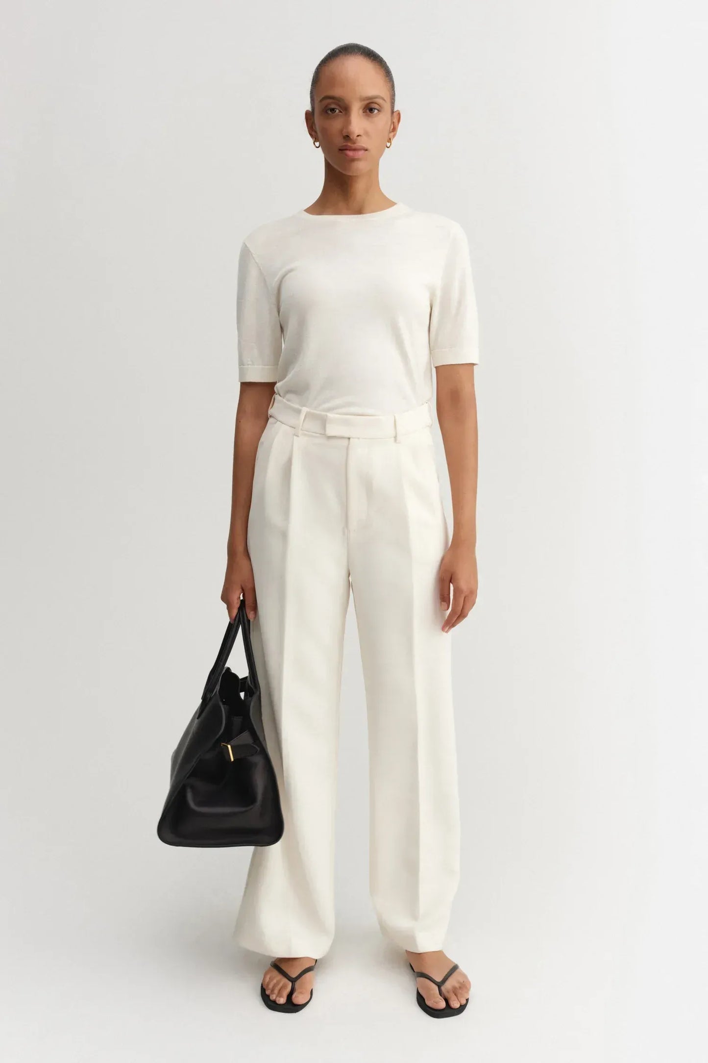 Hose Bella in Cream White
