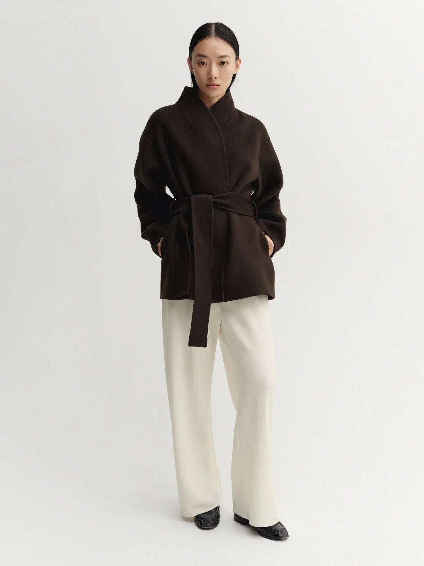 Jacke Noorie Doublé in Chocolate