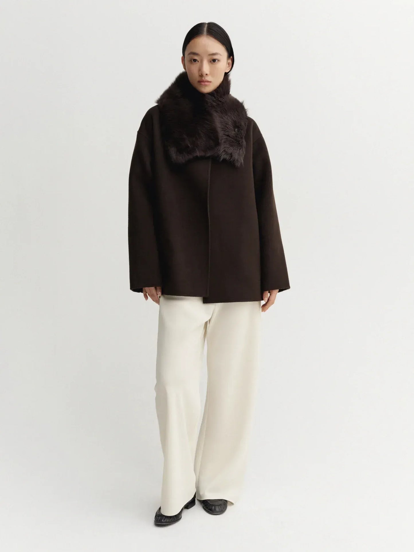 Jacke Noorie Doublé in Chocolate
