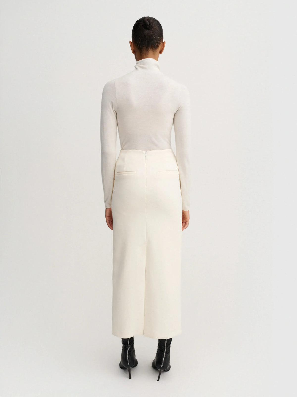 Pullover Farra Turtleneck in Cream