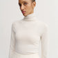 Pullover Farra Turtleneck in Cream