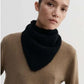 Schal Bini Triangle in Black