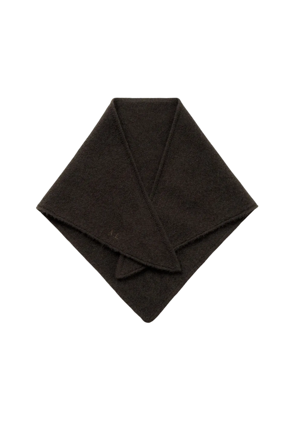 Schal Bini Triangle in Chocolate
