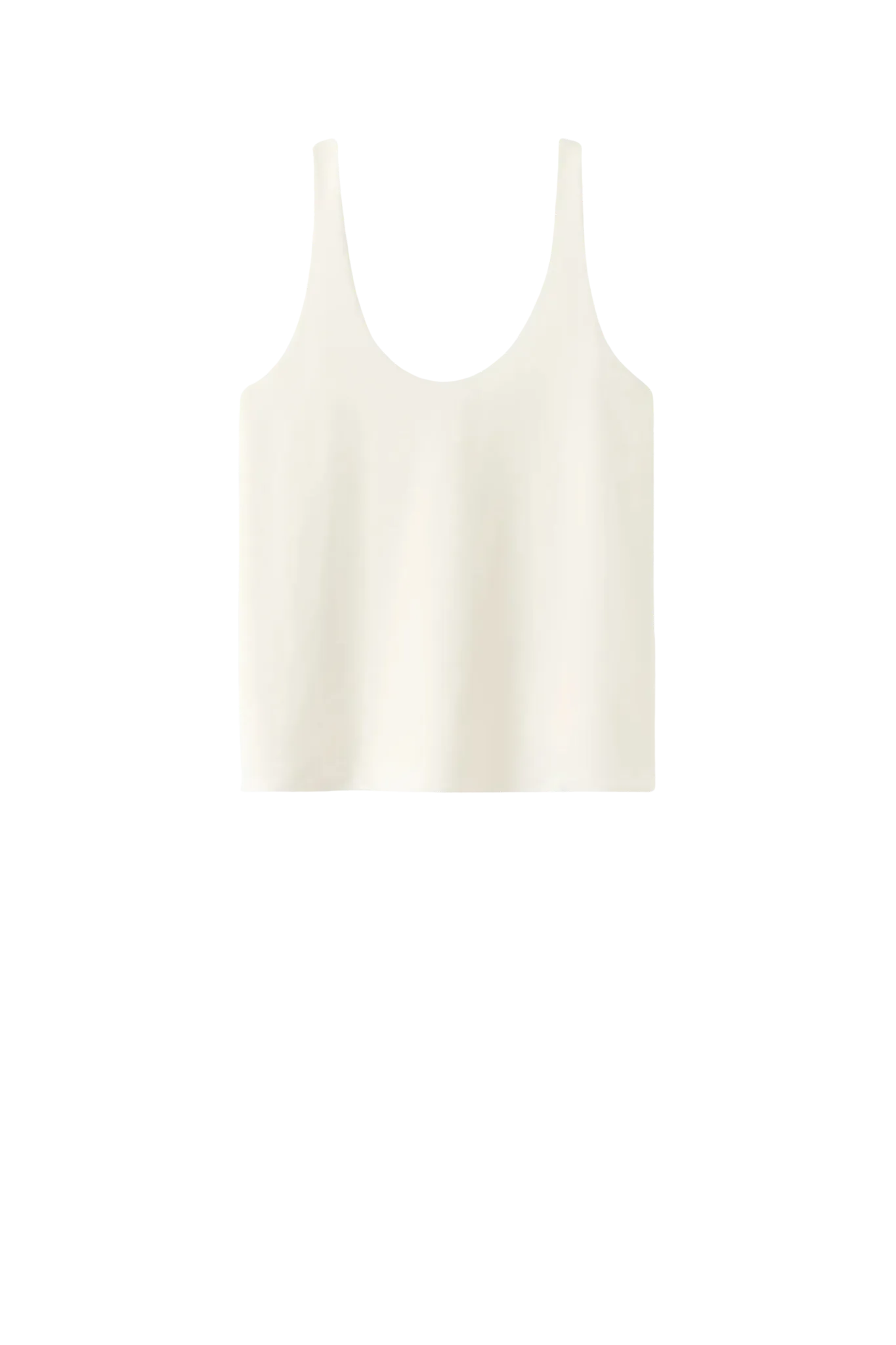 Top Romy Crepe in Cream White
