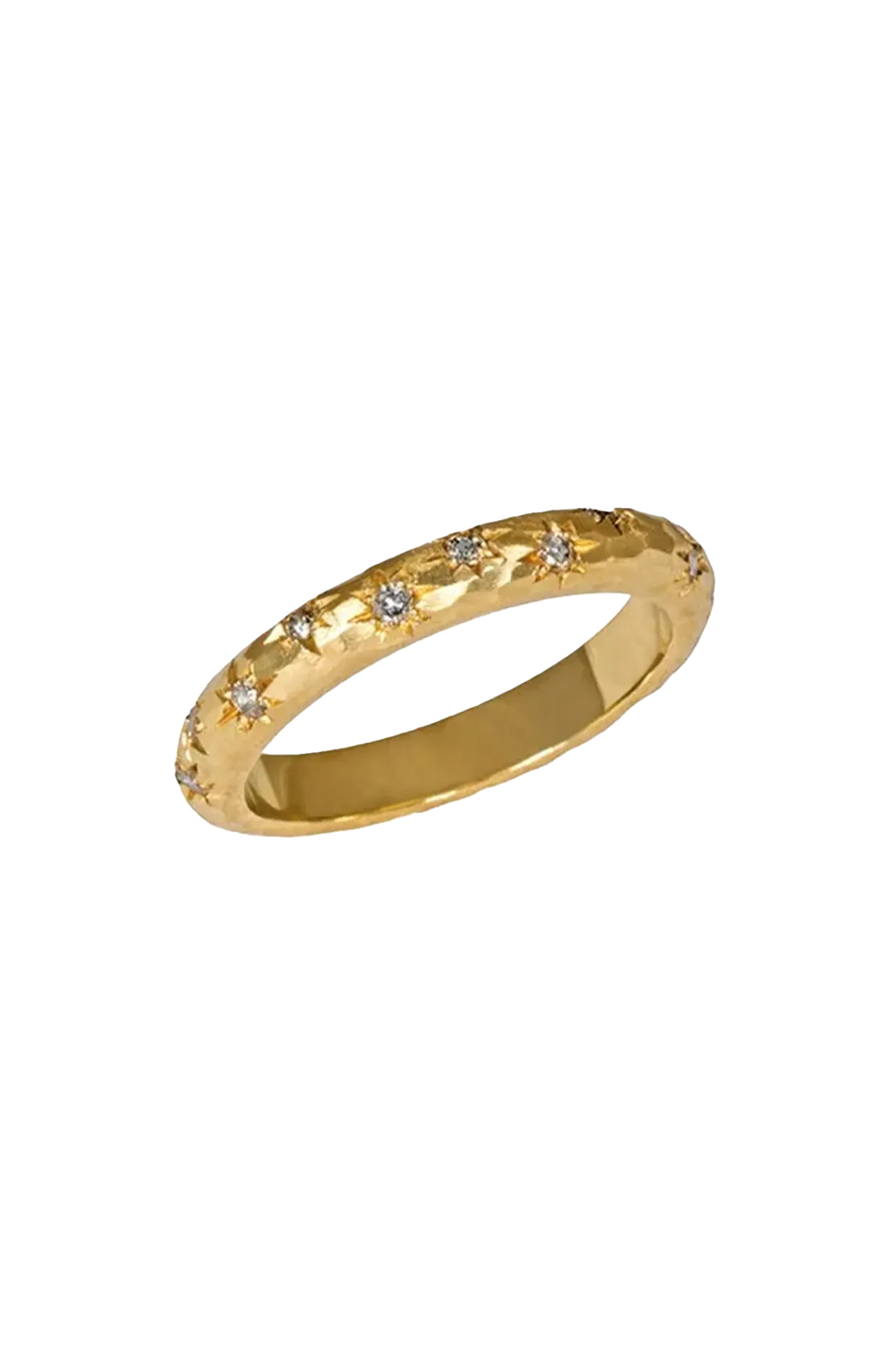 "Mini Soleil" ring, 9K gold