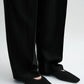 Ballerina Minimalist Suede in Black 