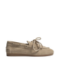 Boat Loafer Suede in Light Taupe