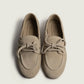 Boat Loafer Suede in Light Taupe