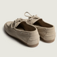 Boat Loafer Suede in Light Taupe