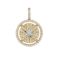 Medallion "Constellation Mini" 14K gold.