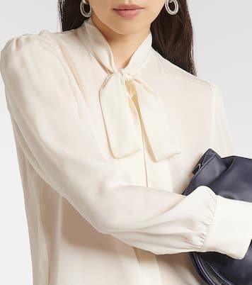 Bluse Carina in Ivory