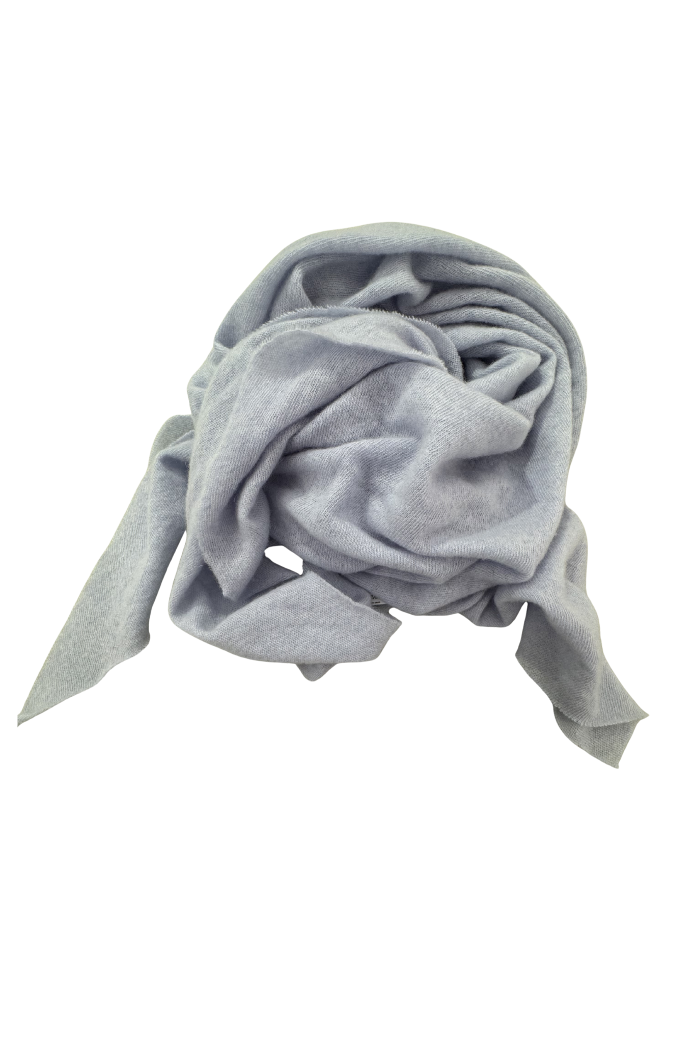 Cashmere scarf Adeli in light blue