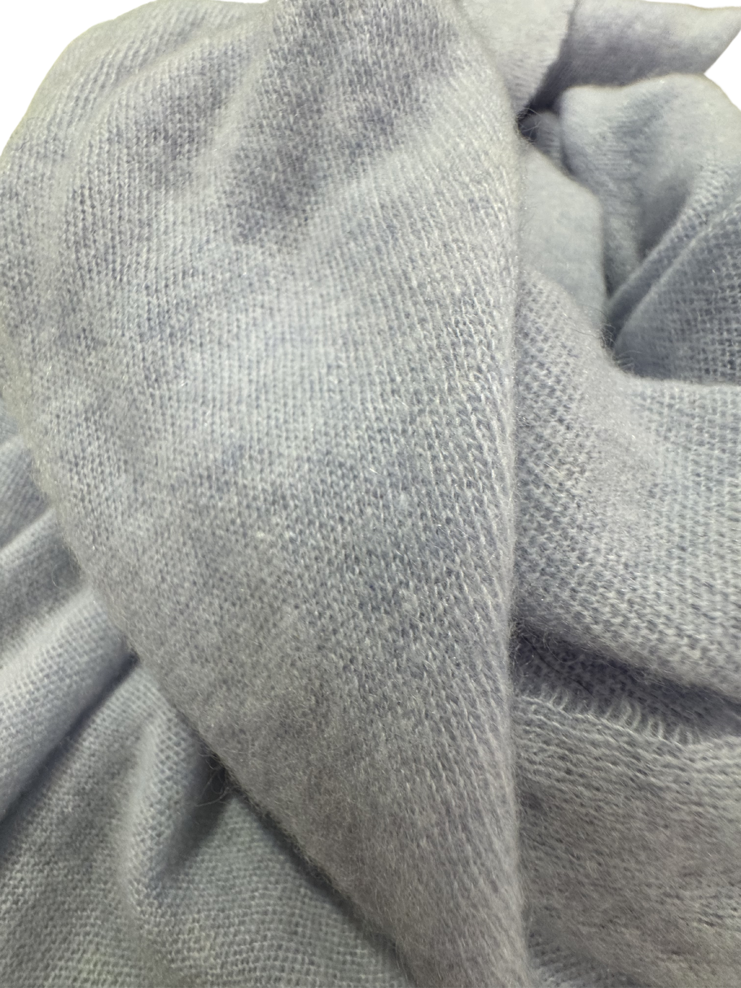 Cashmere scarf Adeli in light blue