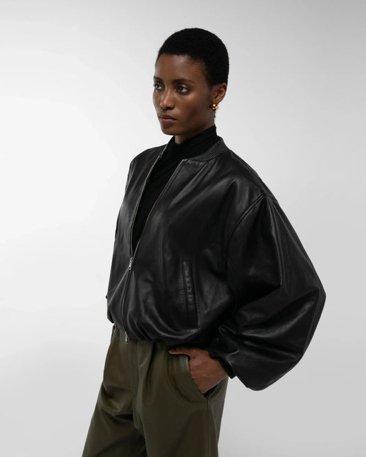 Lederjacke Lena in Black