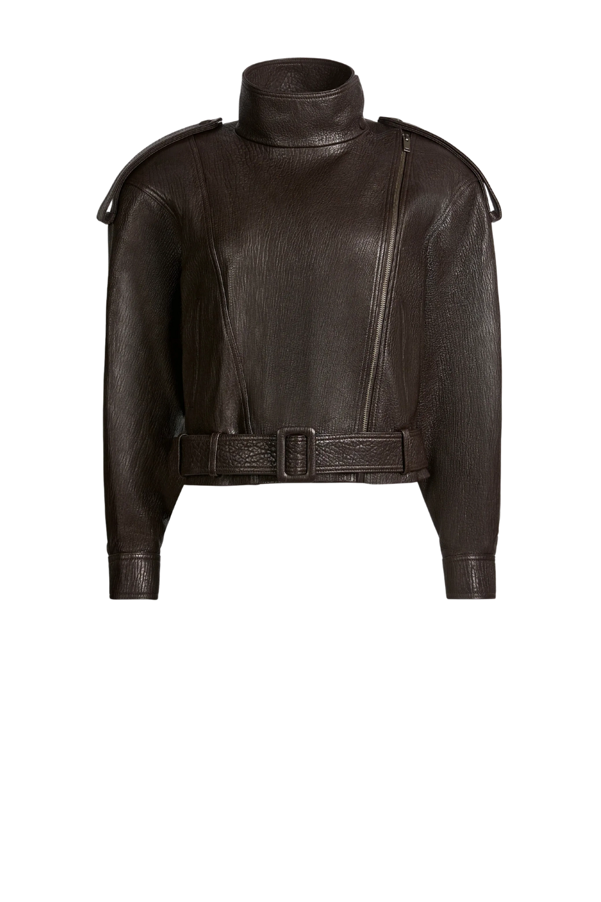 Lederjacke Serpa in Bitter Chocolate