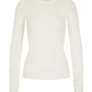 Longsleeve Fitted Top in Cream