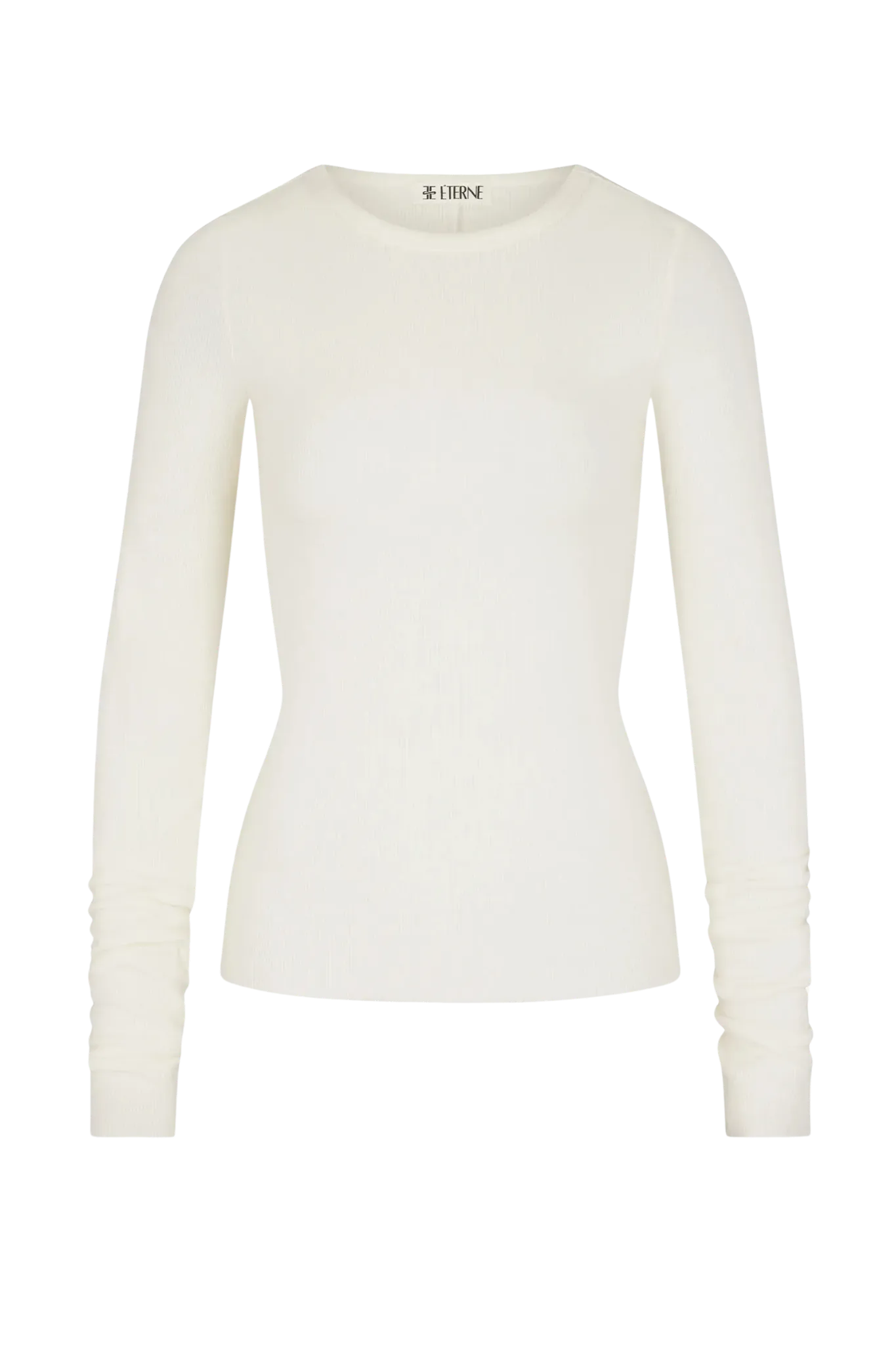 Longsleeve Fitted Top in Cream