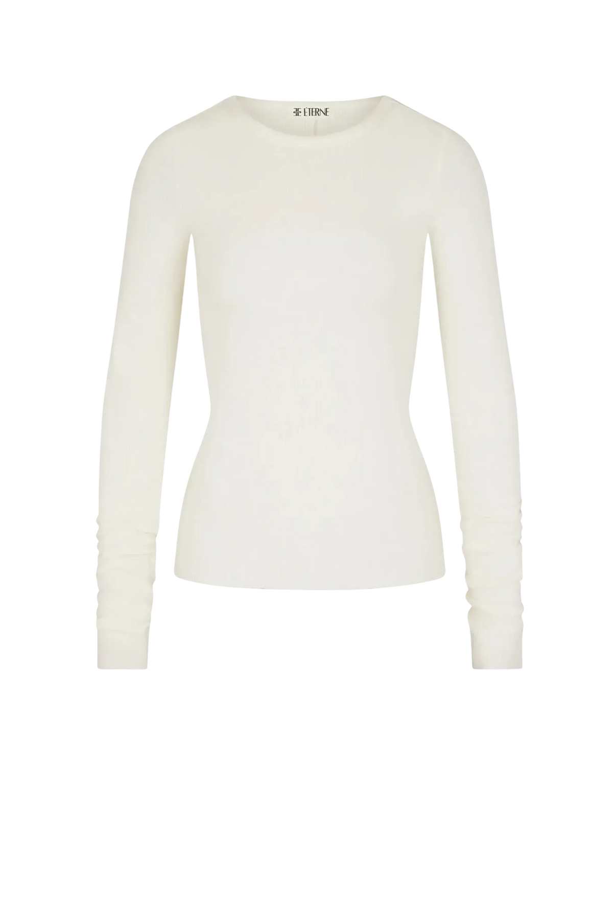 Longsleeve Fitted Top in Cream