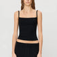 Top 90's Tank in Black