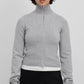 Zip Sweater n°302 Lemon in Grey