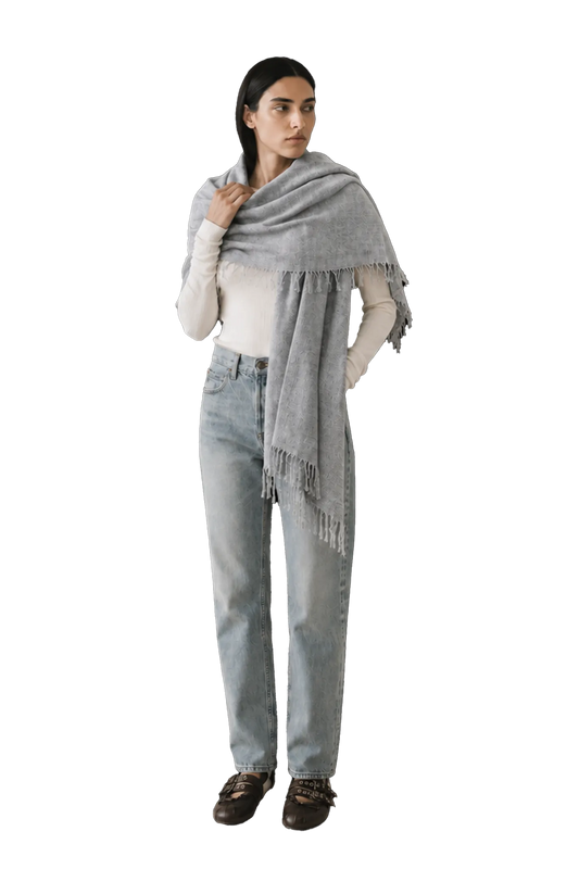 Oversize Schal New Isadora in Stone